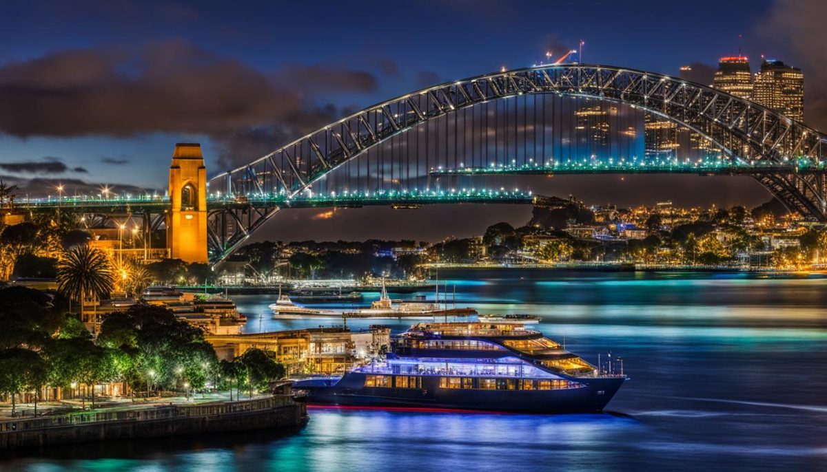 Sydney Opera House and Sydney Harbour Bridge